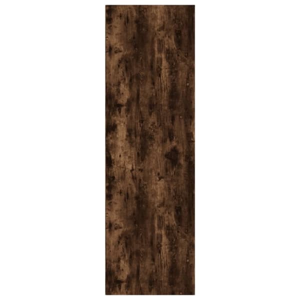 vidaXL Bokhylle/skjenk røkt eik 66x30x98 cm konstruert tre