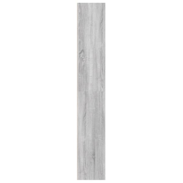 vidaXL bogreol m. 5 hylder 60x30x189 cm konstrueret træ grå sonoma