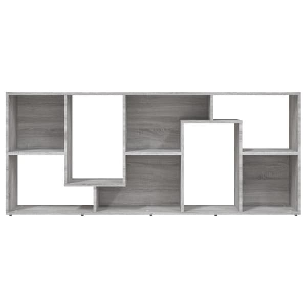 vidaXL bogreol 67x24x161 cm konstrueret træ grå sonoma-eg