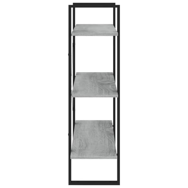 vidaXL bogreol 80x30x105 cm konstrueret træ grå sonoma-eg