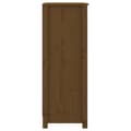 Miniatyrbild 6 av 9: vidaXL Bokhylla honungsbrun 80x35x97 cm massiv furu