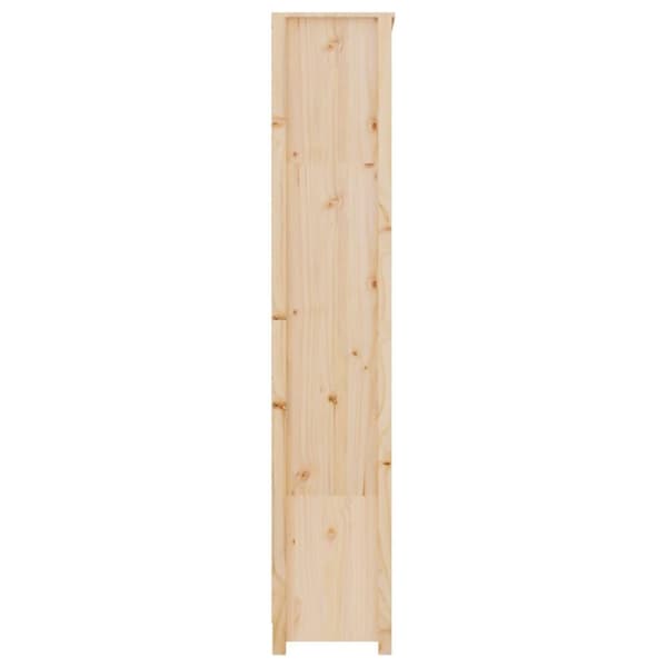 vidaXL Bokhylle 80x35x183 cm heltre furu