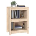 Miniatyrbilde 4 av 9: vidaXL Bokhylle 50x35x68 cm heltre furu