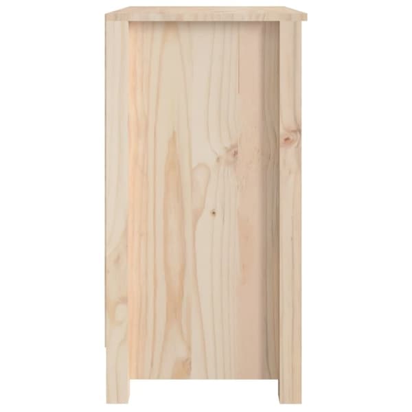 vidaXL Bokhylle 50x35x68 cm heltre furu
