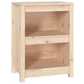 Miniatyrbilde 2 av 9: vidaXL Bokhylle 50x35x68 cm heltre furu