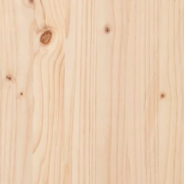 vidaXL Kirjahylly 50x35x183 cm täysi mänty