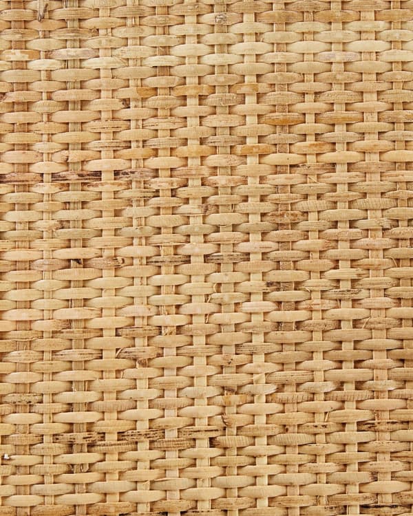 Bokhylla Ljust Trä Fristående 3 Öppna Hyllor Oval Boho Natural Design