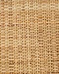 Miniatyrbild 9 av 9: Bokhylla Ljust Trä Fristående 3 Öppna Hyllor Oval Boho Natural Design