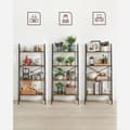 Miniatyrbillede 7 af 8: Boghylde - Opbevaringsskab - Bogstativ - Stue Cabinet - Vintage Brown / Black