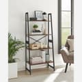 Miniatyrbillede 2 af 8: Boghylde - Opbevaringsskab - Bogstativ - Stue Cabinet - Vintage Brown / Black