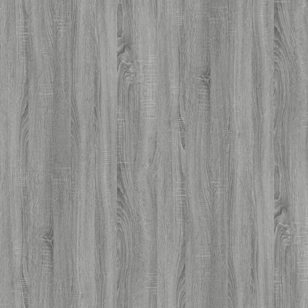 vidaXL Bokhylla 3 hyllor grå sonoma 40x24x109 cm konstruerat trä