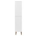 Miniatyrbillede 6 af 11: vidaXL bogreol MOLDE 85x35x170,5 cm massivt fyrretræ hvid