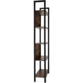 Miniatyrbillede 3 af 9: Reol Westport 62x24x165,5cm - Industrielt mørkt træ, rustikt