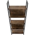 Miniatyrbillede 4 af 9: Reol Westport 62x24x165,5cm - Industrielt mørkt træ, rustikt