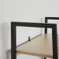 Miniatyrbillede 8 af 9: Reol Brentwood 57,5x34x173cm - Industrielt lyst træ, egetræ Sonoma