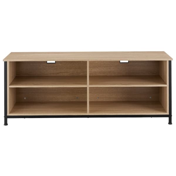 Skænk Navan 147x41x60,5cm - Industrielt lyst træ, egetræ Sonoma