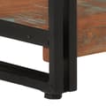 Miniatyrbillede 5 af 10: vidaXL bogreol med 3 hylder 77x30x80 cm massivt genbrugstræ og jern