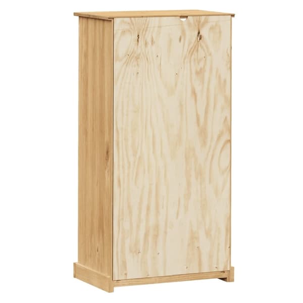 vidaXL Bokhylle VIGO 60x35x114,5 cm heltre furu