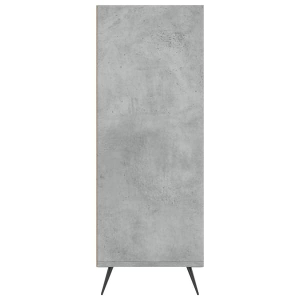 vidaXL skab 69,5x32,5x90 cm konstrueret træ betongrå