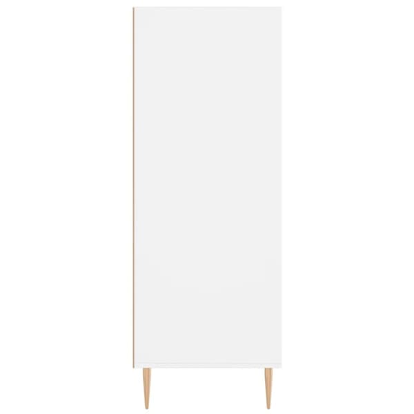vidaXL skab 69,5x32,5x90 cm konstrueret træ hvid