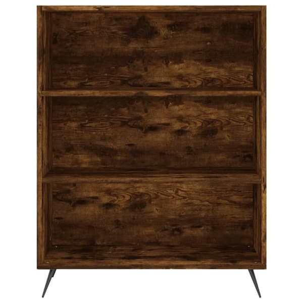 vidaXL skab 69,5x32,5x90 cm konstrueret træ røget egetræ