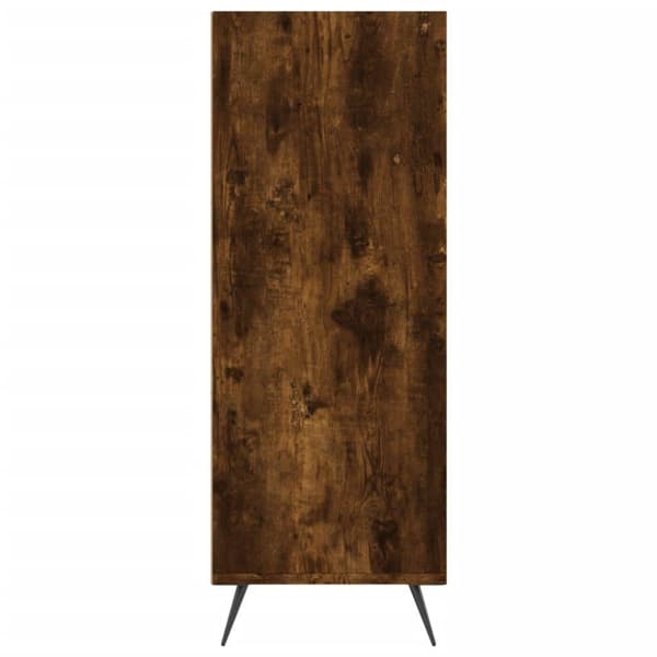 vidaXL skab 69,5x32,5x90 cm konstrueret træ røget egetræ