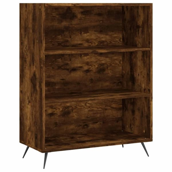vidaXL skab 69,5x32,5x90 cm konstrueret træ røget egetræ