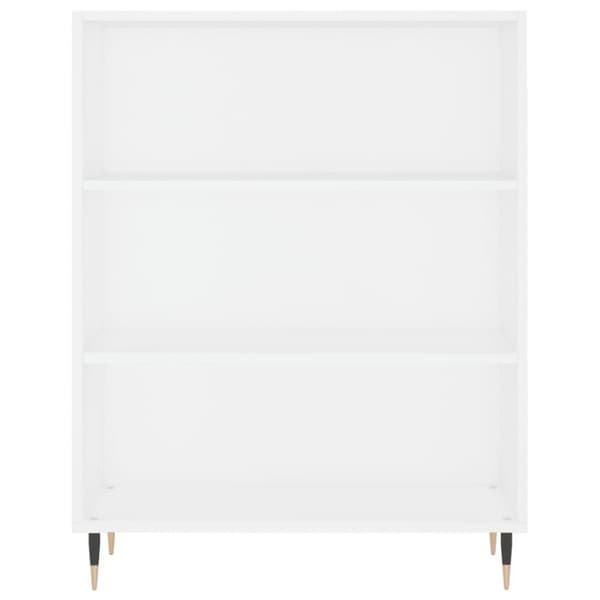 vidaXL skab 69,5x32,5x90 cm konstrueret træ hvid