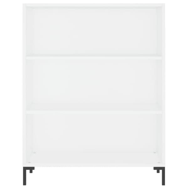 vidaXL skab 69,5x32,5x90 cm konstrueret træ hvid