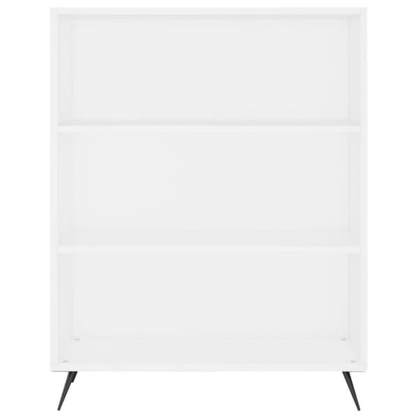 vidaXL skab 69,5x32,5x90 cm konstrueret træ hvid