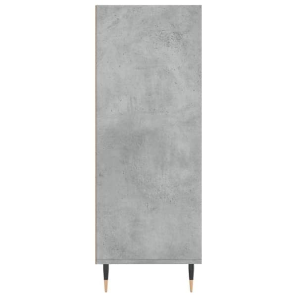 vidaXL skab 69,5x32,5x90 cm konstrueret træ betongrå