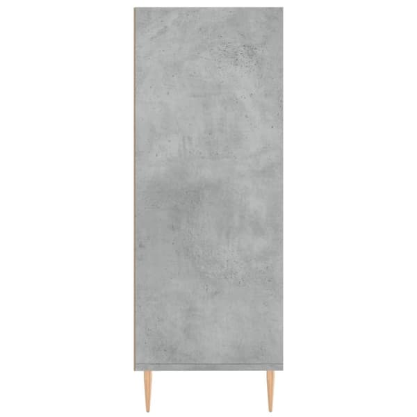 vidaXL skab 69,5x32,5x90 cm konstrueret træ betongrå