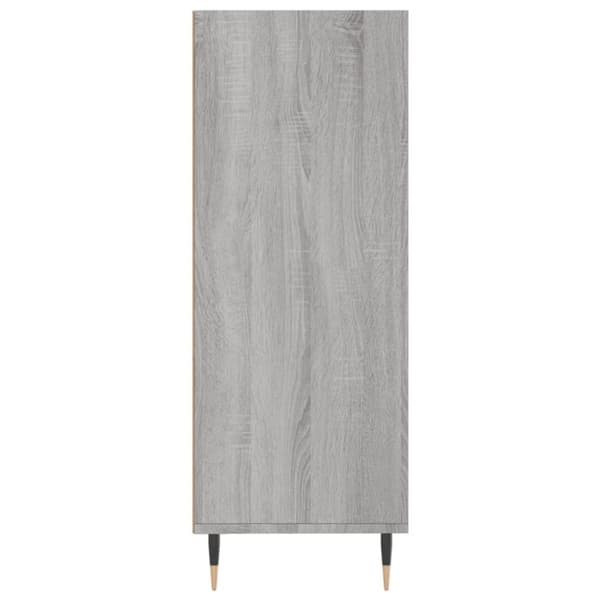 vidaXL skab 69,5x32,5x90 cm konstrueret træ grå sonoma-eg