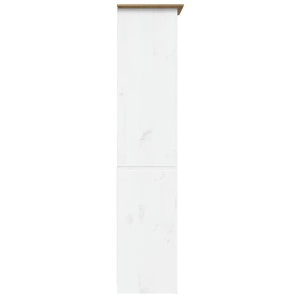 vidaXL bogreol BODO 5 hylder 82x40x173 cm massivt fyrretræ brun