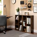Miniatyrbillede 2 af 7: Rootz Reol - Opbevaringsskab med 5 rum - Skabe - Træ - Brun - 50 x 24 x 80 cm