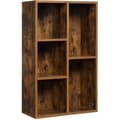 Miniatyrbillede 1 af 7: Rootz Reol - Opbevaringsskab med 5 rum - Skabe - Træ - Brun - 50 x 24 x 80 cm