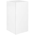 Pikkukuva 5 / 7: Rootz teline hylly puinen 30x60x30 cm moderni valkoinen hylly pieni - Valkoinen Seinähylly Säilytyshylly Kapea - Pieni kirjahylly 2 hyllyä - Kapea des
