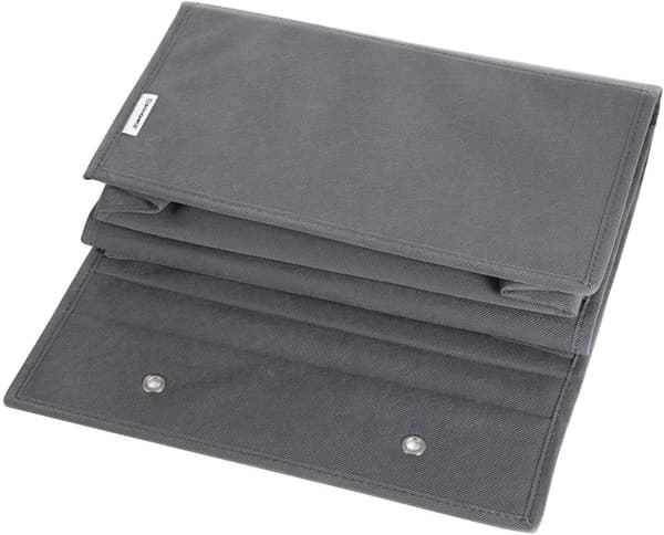 Rootz Door Organizer - Hængende - 4 rum - Opbevaringsplads - Grå - Plast - Pap - 33,5 x 12 x 100 cm