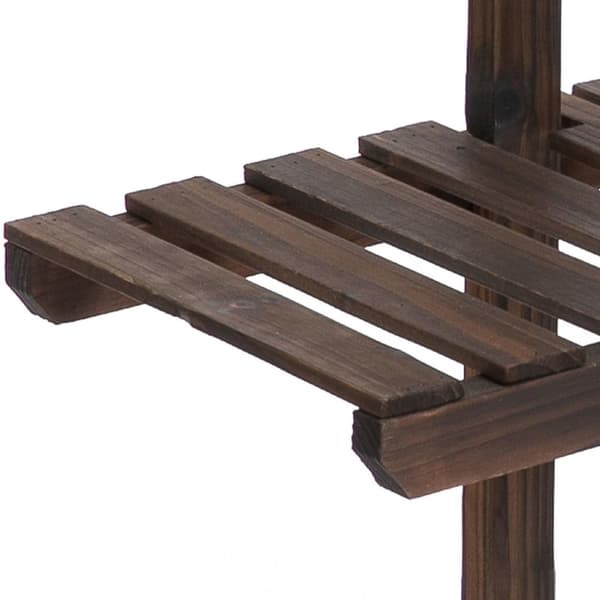Rootz Planteplanke - Verkoold - Fyrtræ - 48,62 cm x 12,99 cm x 31,49 cm