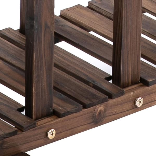 Rootz Planteplanke - Verkoold - Fyrtræ - 48,62 cm x 12,99 cm x 31,49 cm
