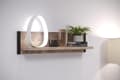 Miniatyrbillede 3 af 6: Rootz Stylish Wooden Wall Board - Furniture - Board Piece - Brown Tobacco - 110 x 28 x 23 cm