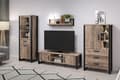 Miniatyrbillede 1 af 6: Rootz Stylish Wooden Wall Board - Furniture - Board Piece - Brown Tobacco - 110 x 28 x 23 cm