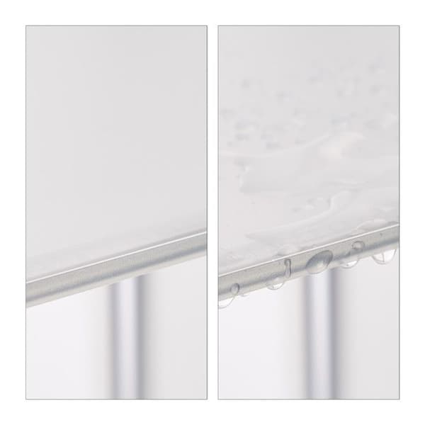 Relaxdays Förvaringshylla 9 fack plastdörrar modulär DIY montering plug-in bokhylla 95x95x32 cm, vit