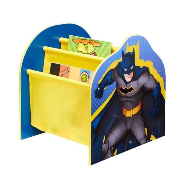 BATMAN Bokhylla med fickor för barn