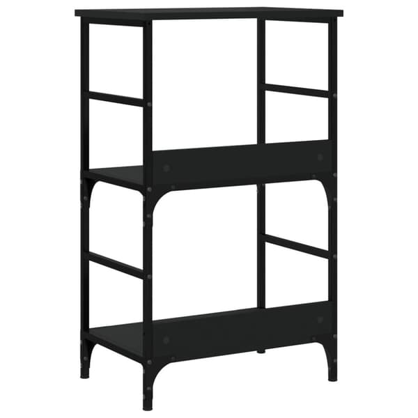 vidaXL bogreol 50x33x82 cm konstrueret træ sort