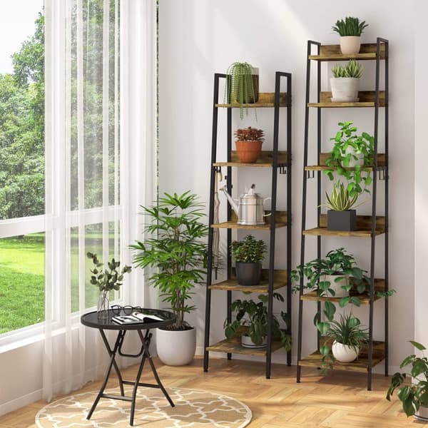 Rootz multifunktionelt opbevaringsstativ - Reol - Displayhylde - Stilfuld og holdbar - Alsidig og sikker - Nem vedligeholdelse - 40 cm x 170 cm x 36 c