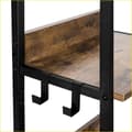 Miniatyrbillede 5 af 7: Rootz multifunktionelt opbevaringsstativ - Reol - Displayhylde - Stilfuld og holdbar - Alsidig og sikker - Nem vedligeholdelse - 40 cm x 170 cm x 36 c