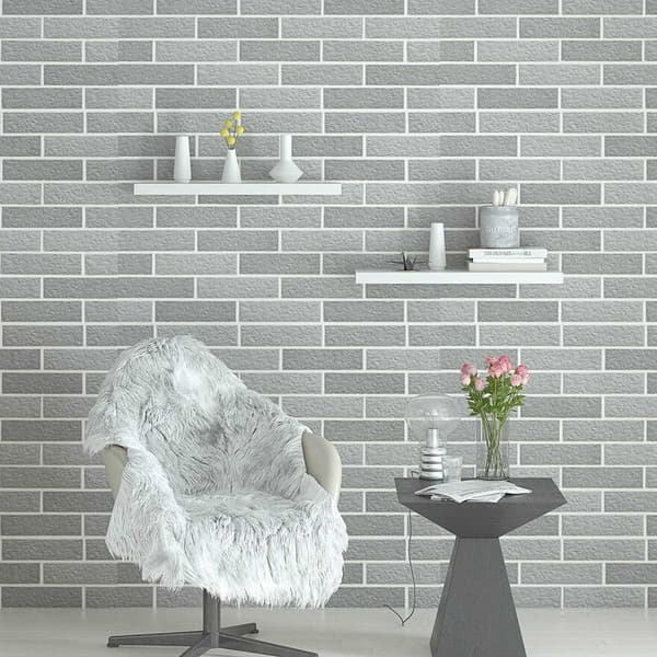 Rootz Wandregal Wandboard Bücherregal - Seinähylly - Kelluva säilytystila - Kirjanäyttö - Seinäreuna - Riippuva järjestely - Modernit hyllyt - Valkoin