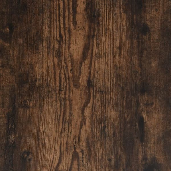 vidaXL Bokhylle 6 etasjer røkt eik 40x30x188 cm konstruert tre