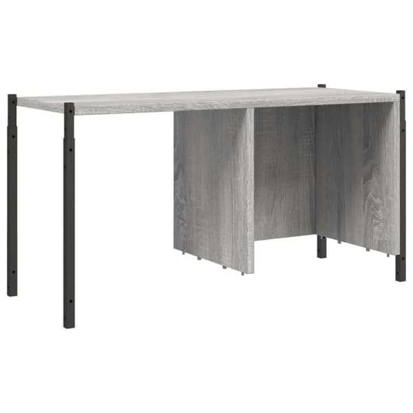 vidaXL bogreol 72x28x172 cm konstrueret træ grå sonoma-eg
